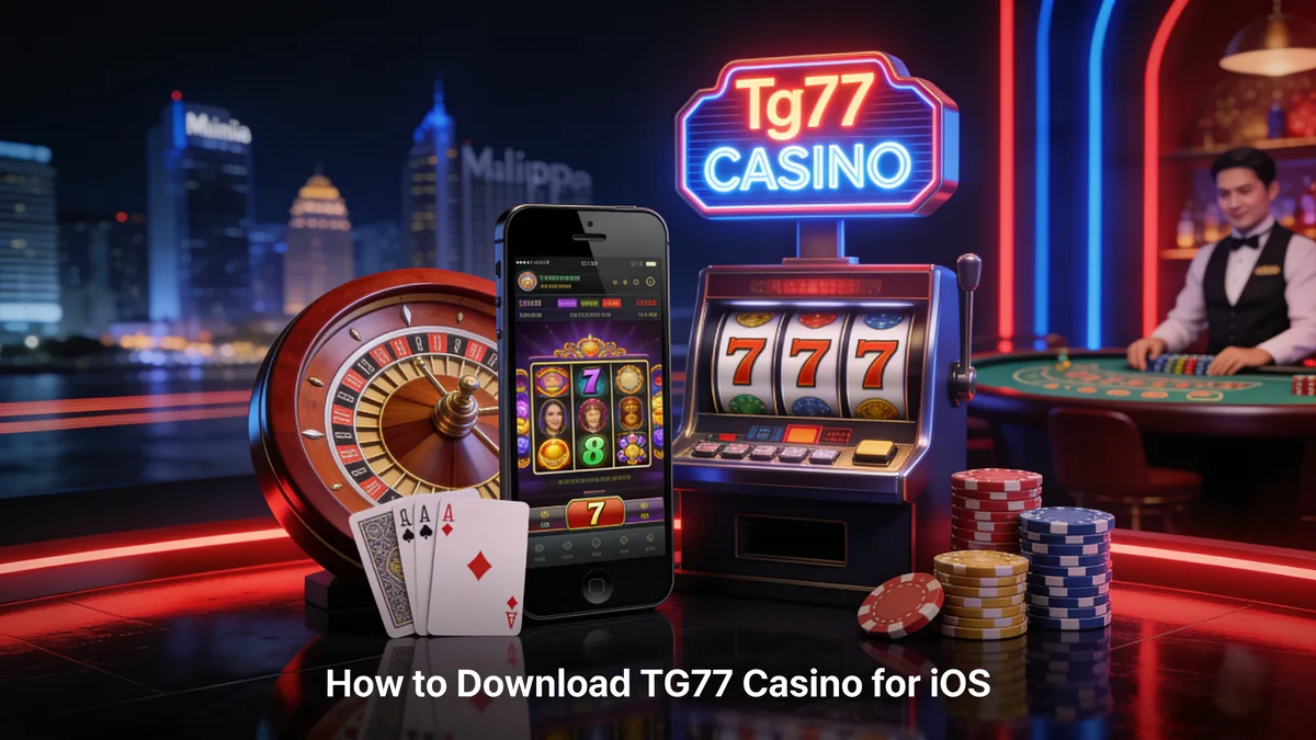 How to Download TG77 Casino for iOS: tg77 casino guide for players in the Philippines